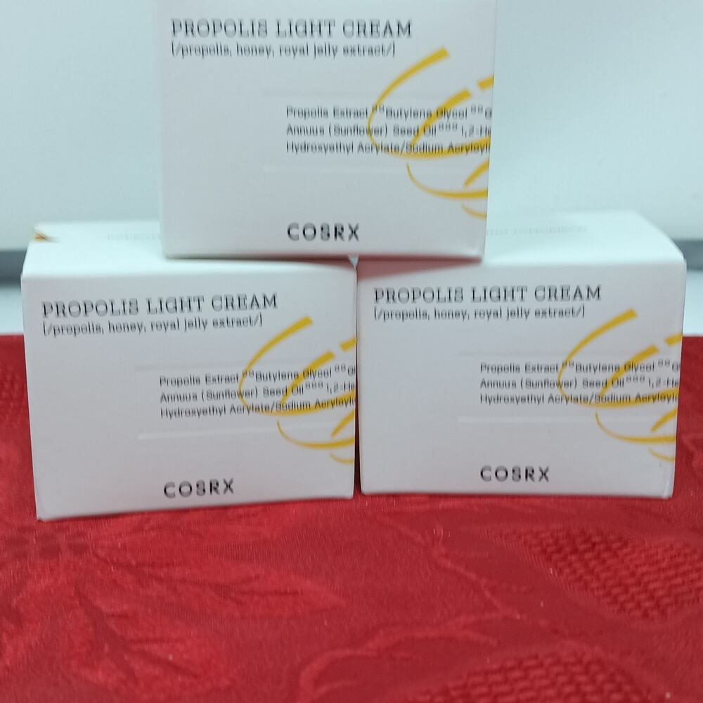 3X COSRX Full Fit Propolis Light Cream 65ml New Honey